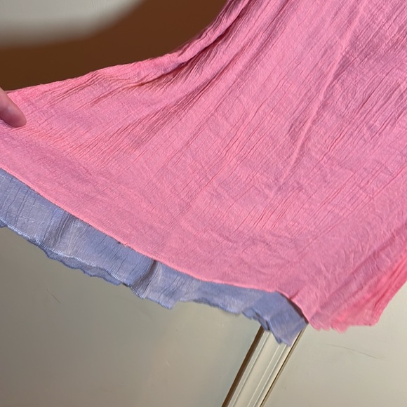 Threadz Australia peach and grey top layered size M - Picture 6 of 10